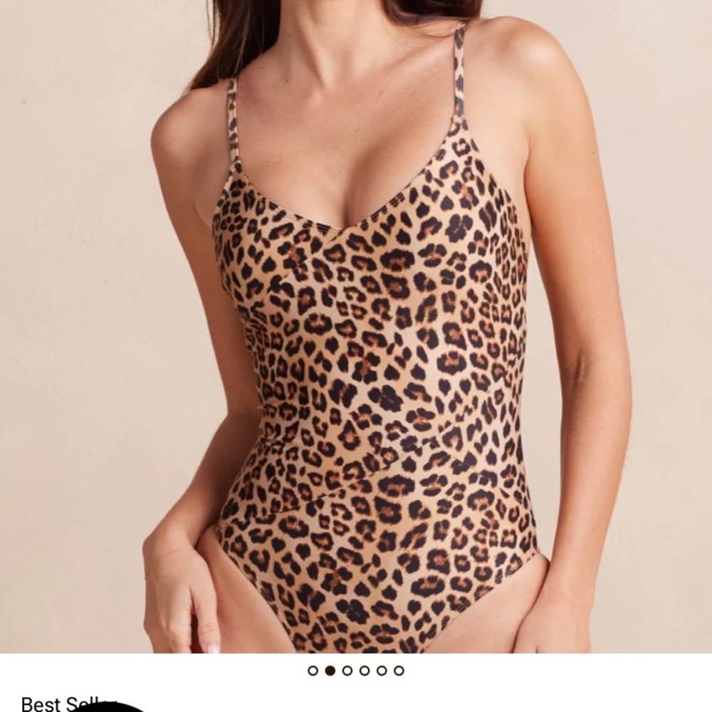 Summersalt Leopard Print Marina One Piece